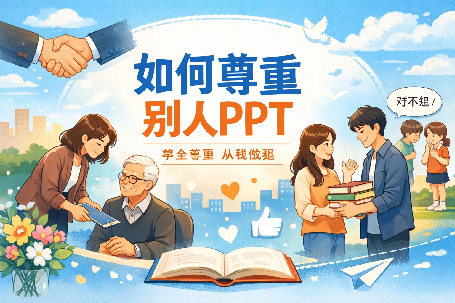 如何尊重别人ppt