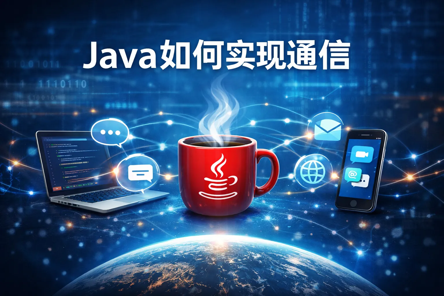 java如何实现通信