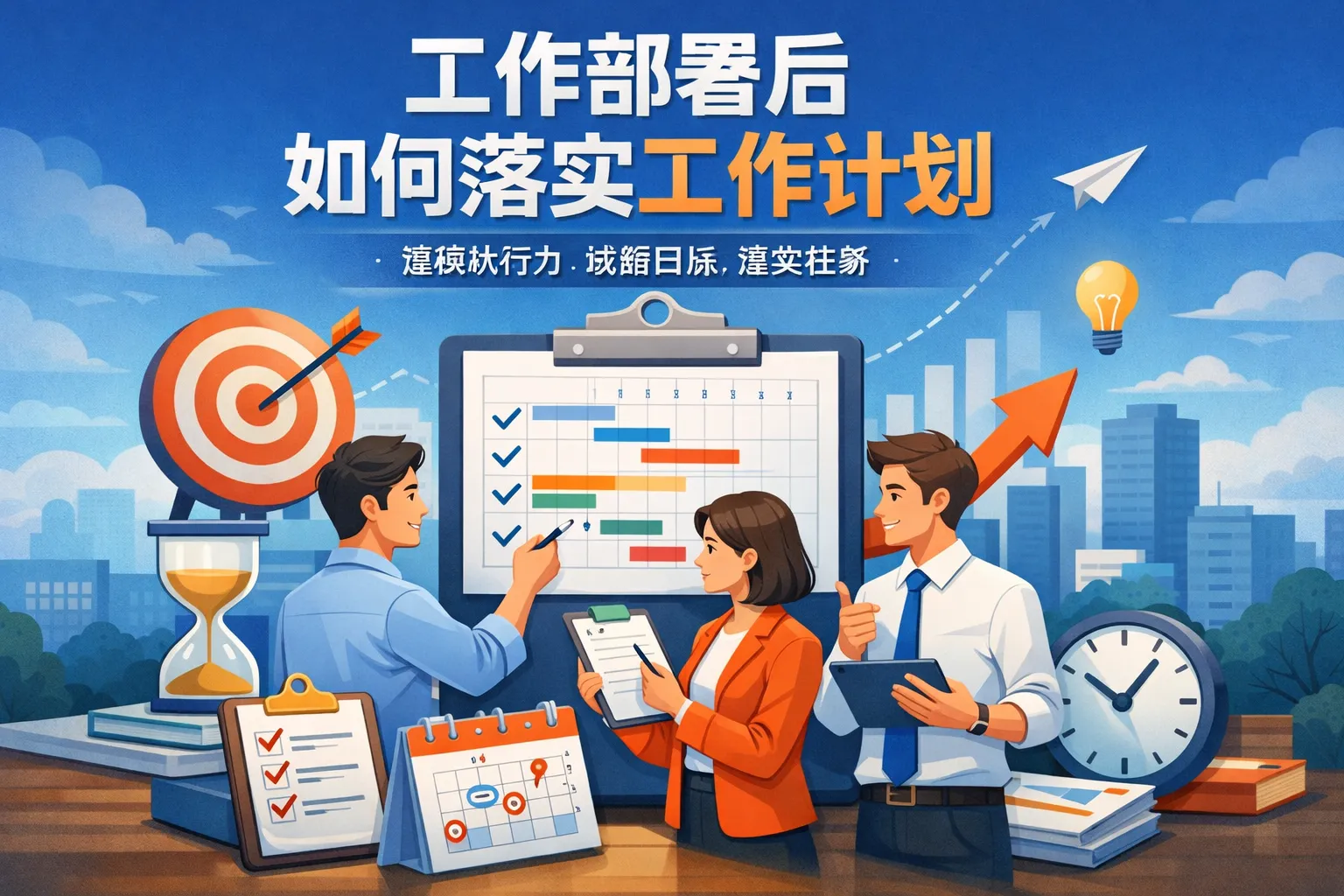 工作部署后如何落实工作计划