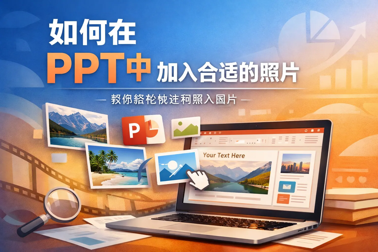 如何在ppt中加入合适的照片