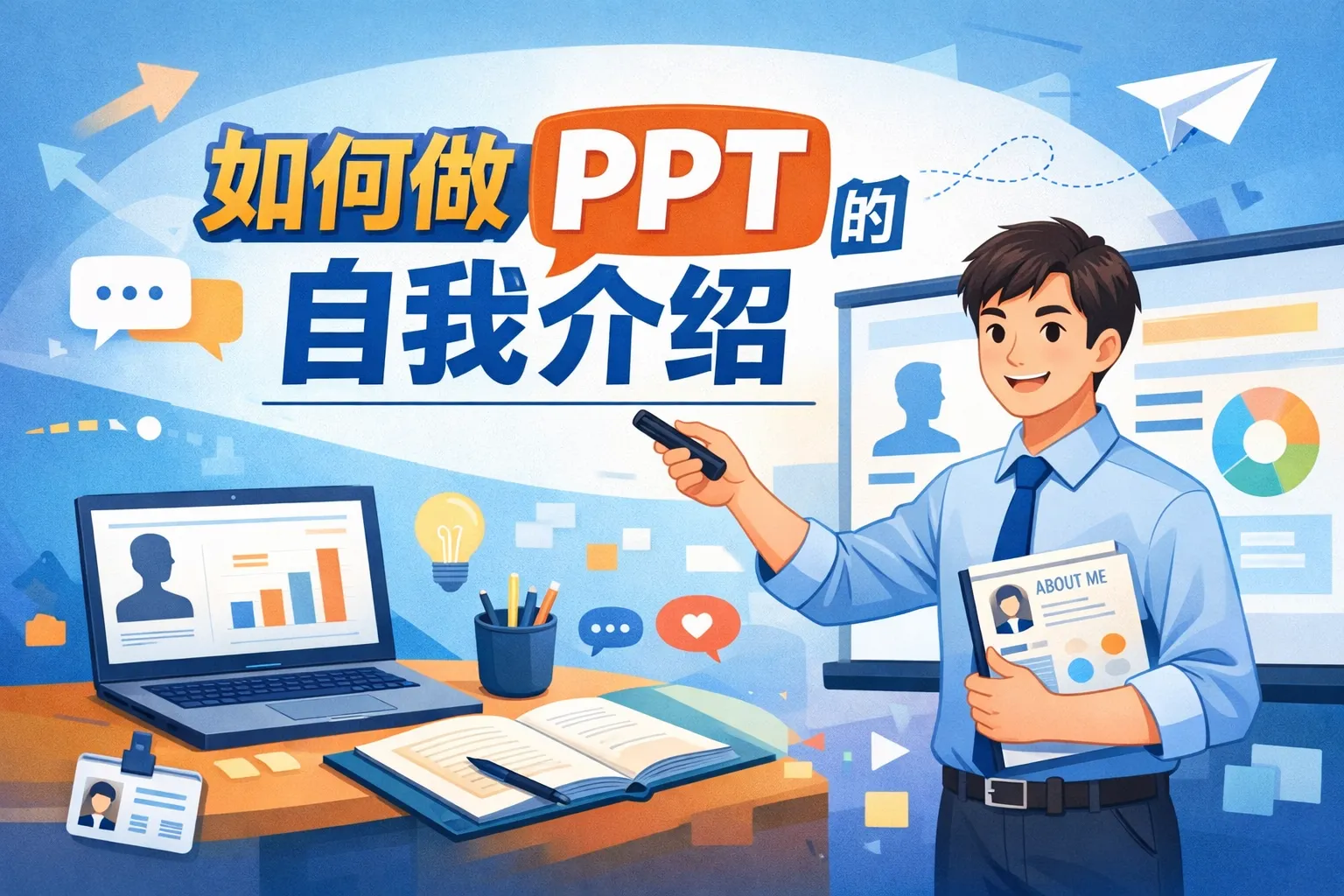 如何做ppt的自我介绍
