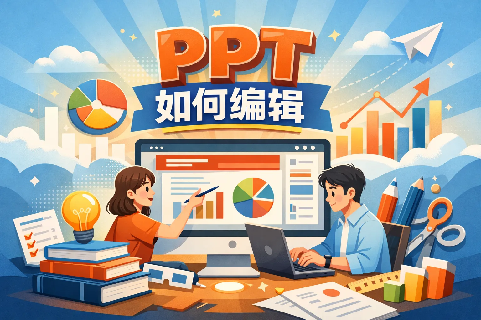 ppt中链接的ppt如何编辑