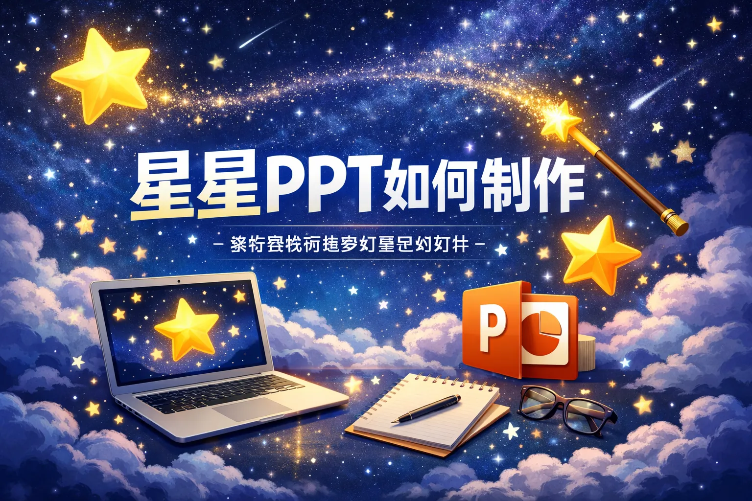 星星ppt如何制作