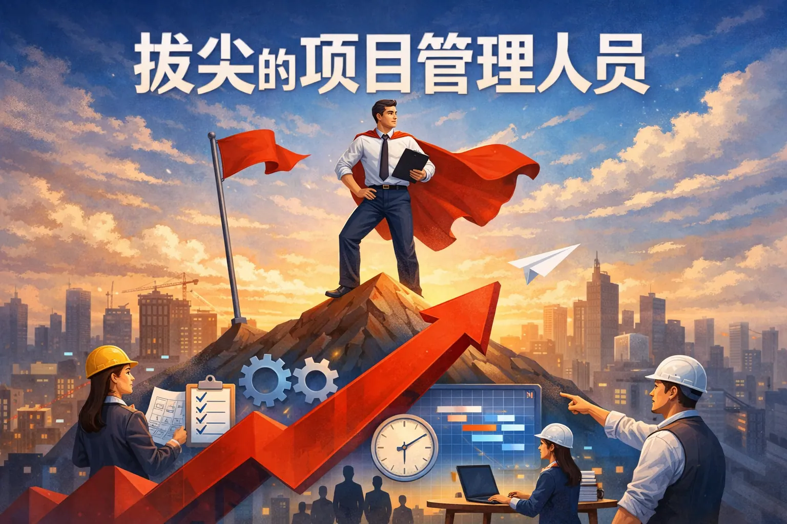 拔尖的项目管理人员是