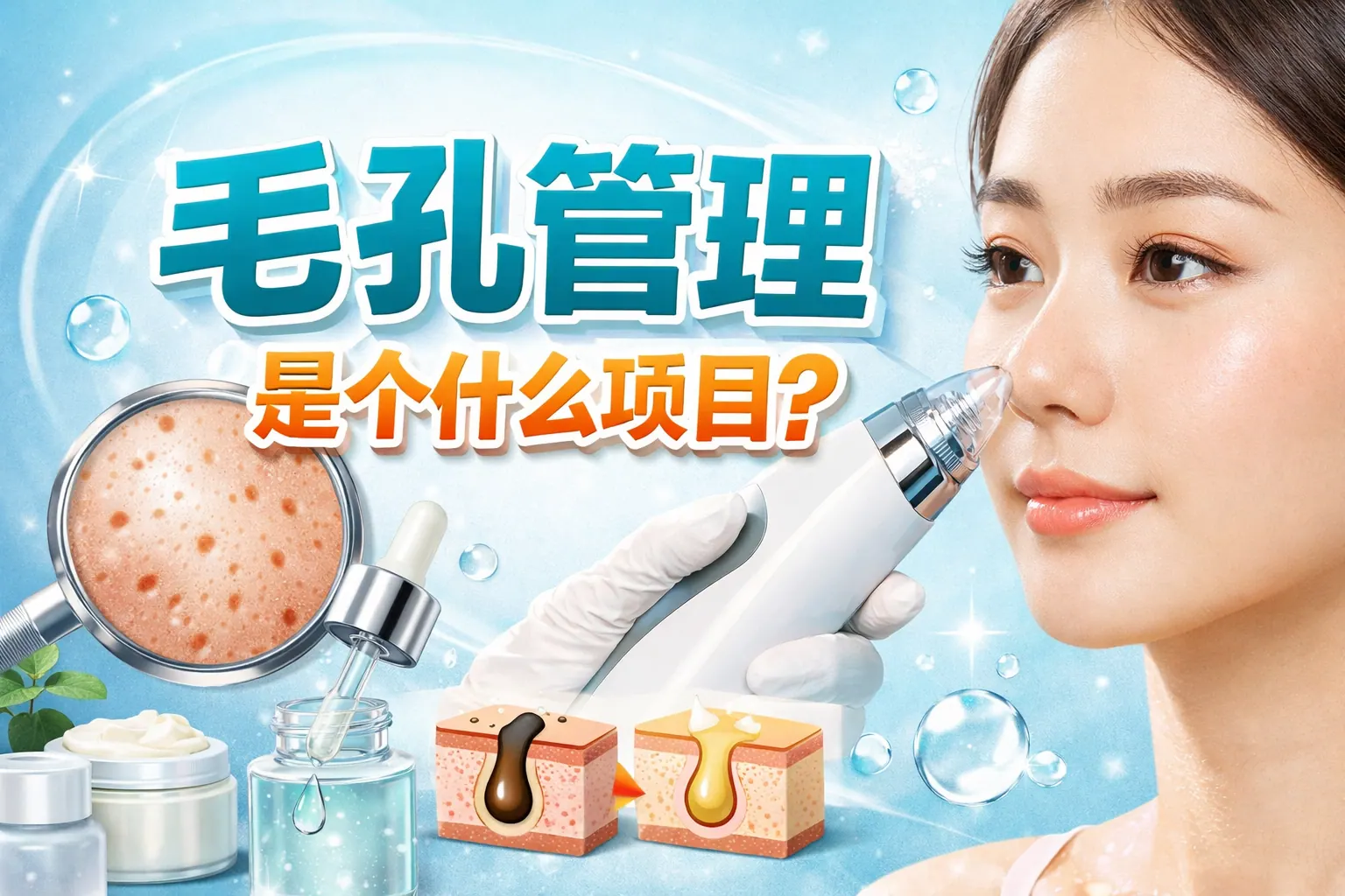 毛孔管理是个什么项目