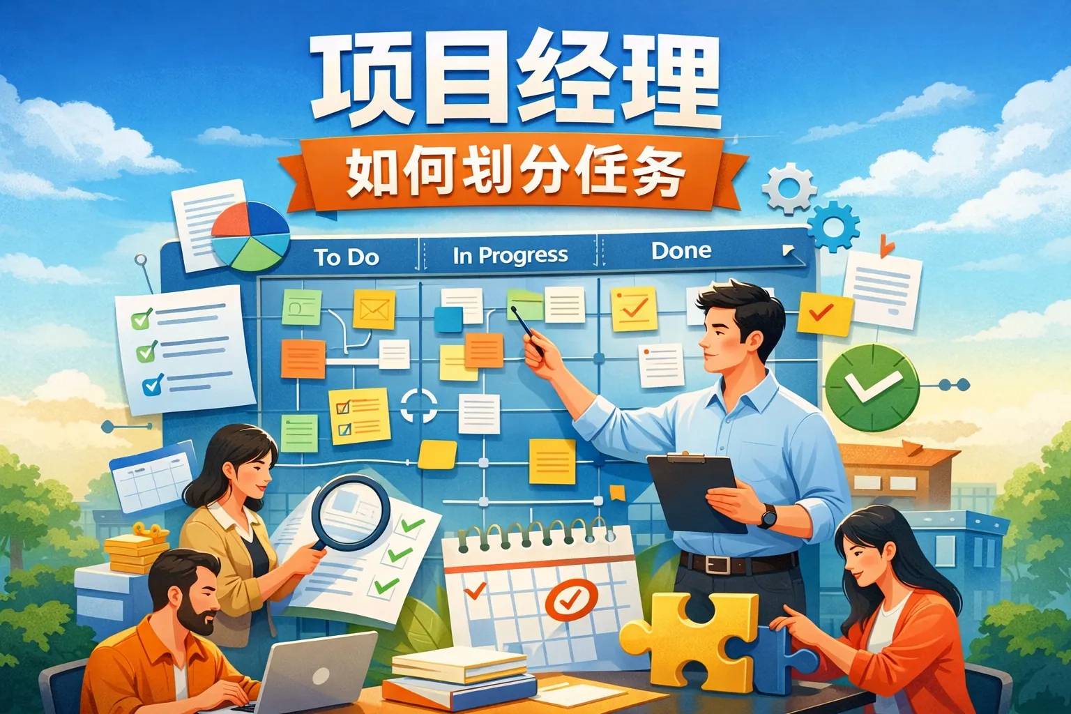 项目经理如何划分任务