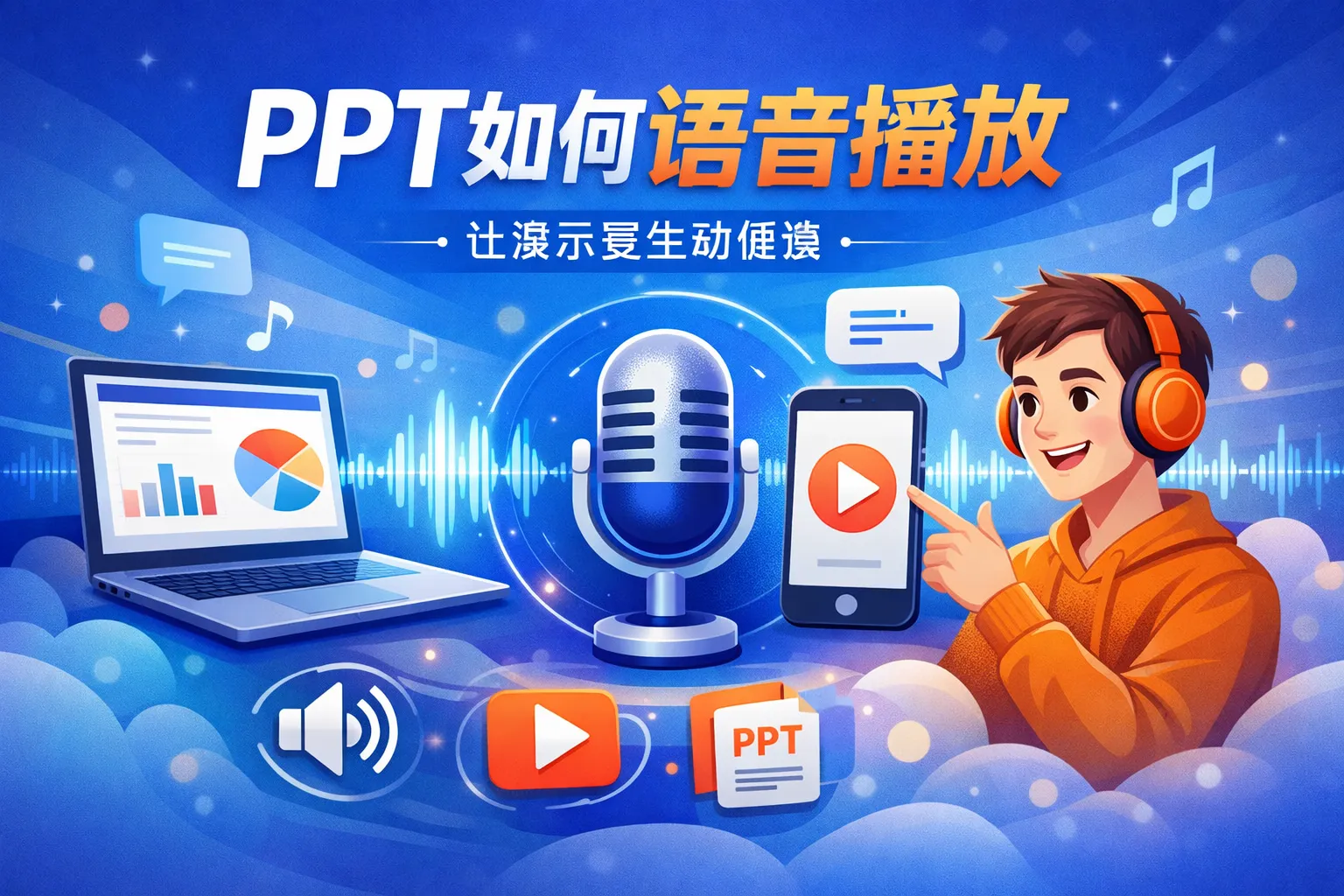 ppt如何语音播放