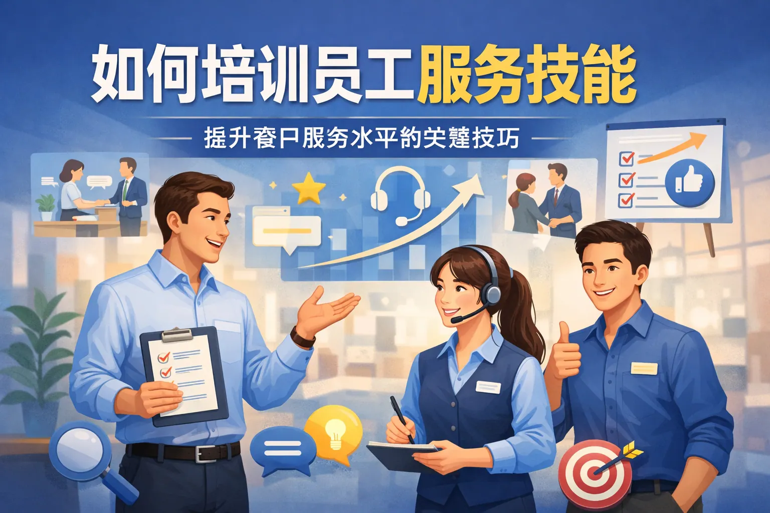 如何培训员工服务技能