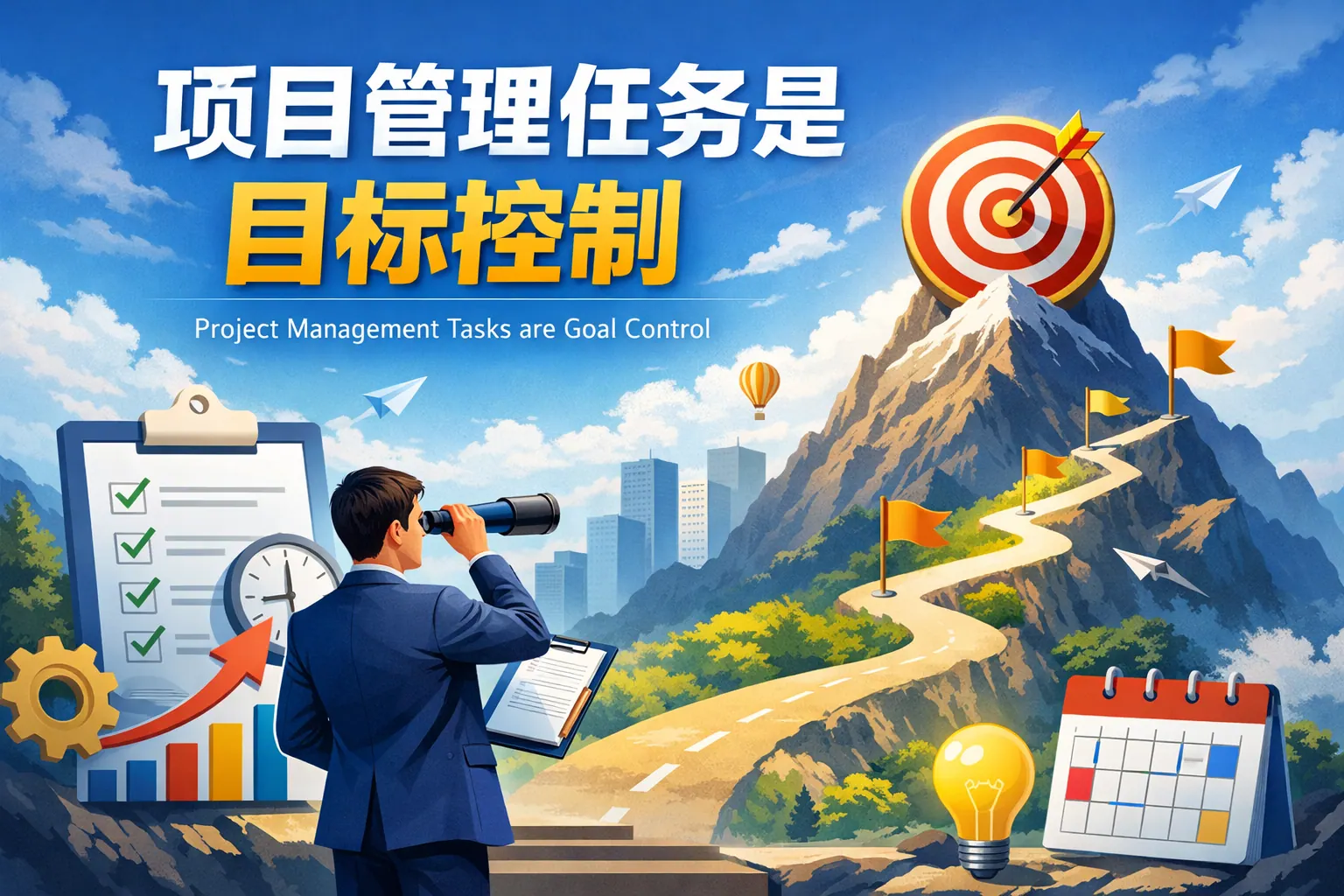 项目管理任务是目标控制