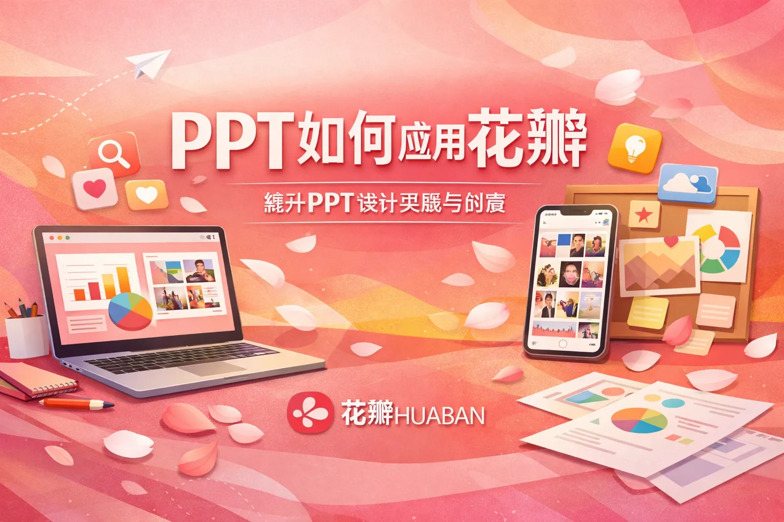 ppt如何应用花瓣