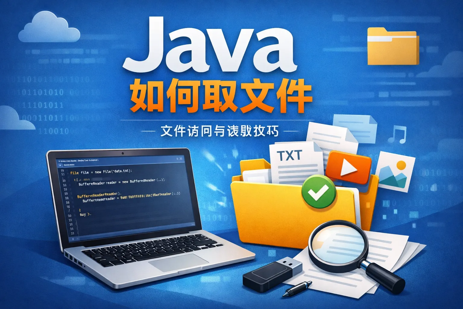 java如何取文件
