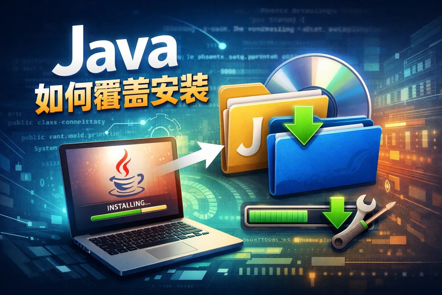 java如何覆盖安装
