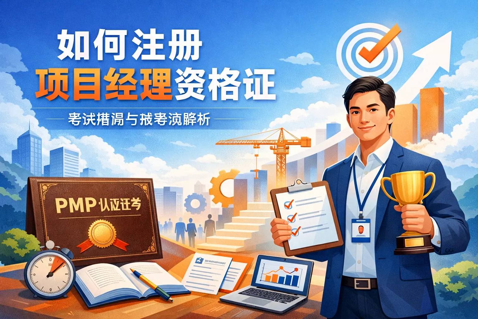 如何注册项目经理资格证