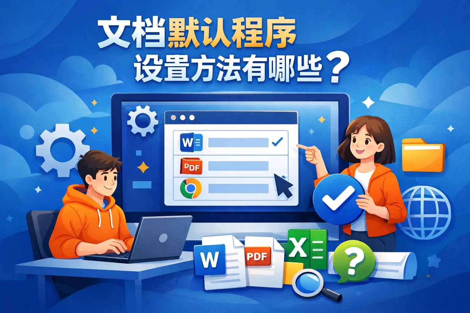 文档默认程序设置方法有哪些