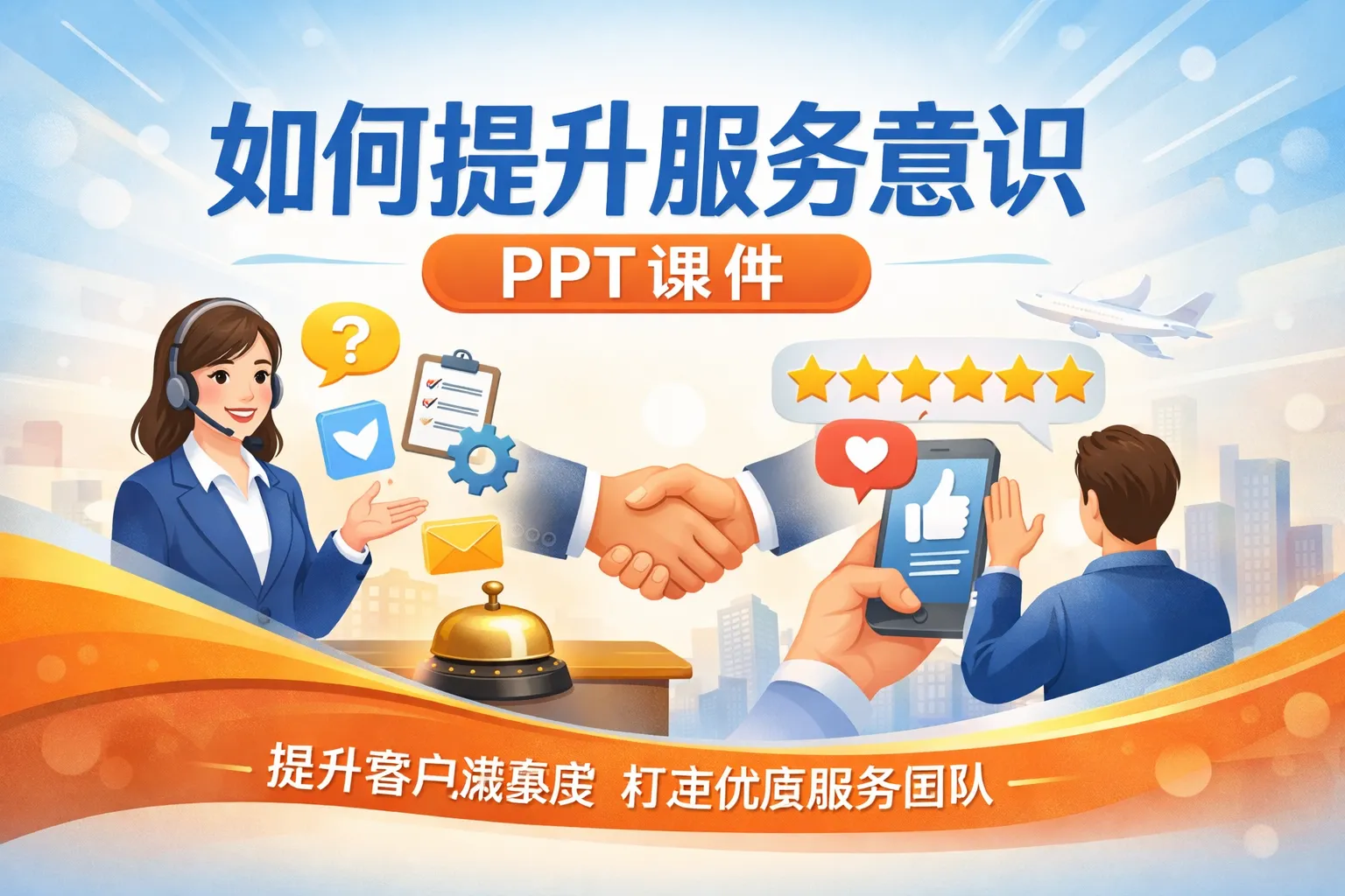 如何提升服务意识ppt课件