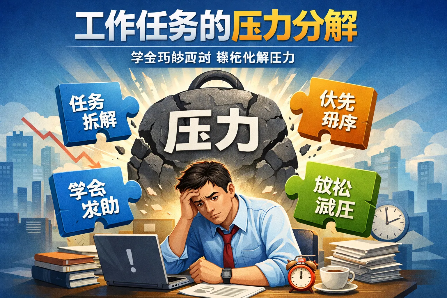 工作任务的压力怎么分解