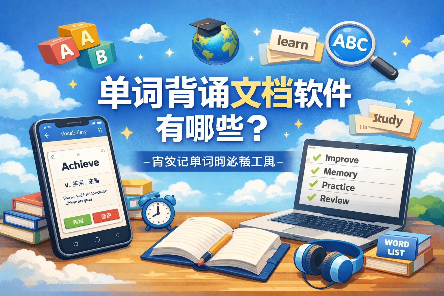 单词背诵文档软件有哪些