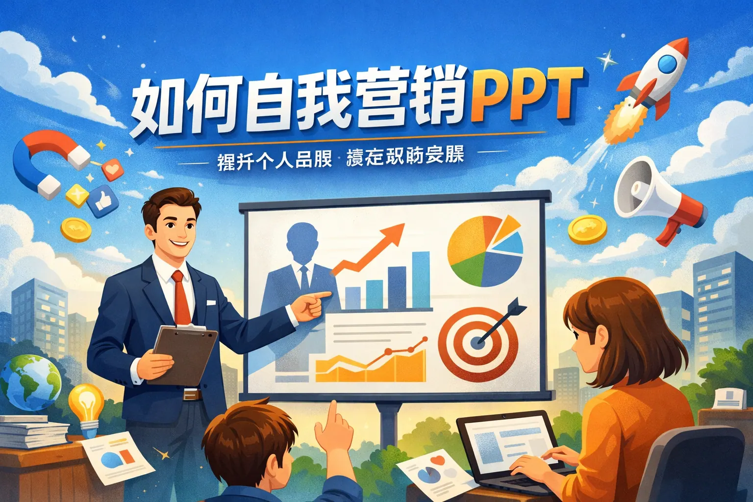 如何自我营销ppt