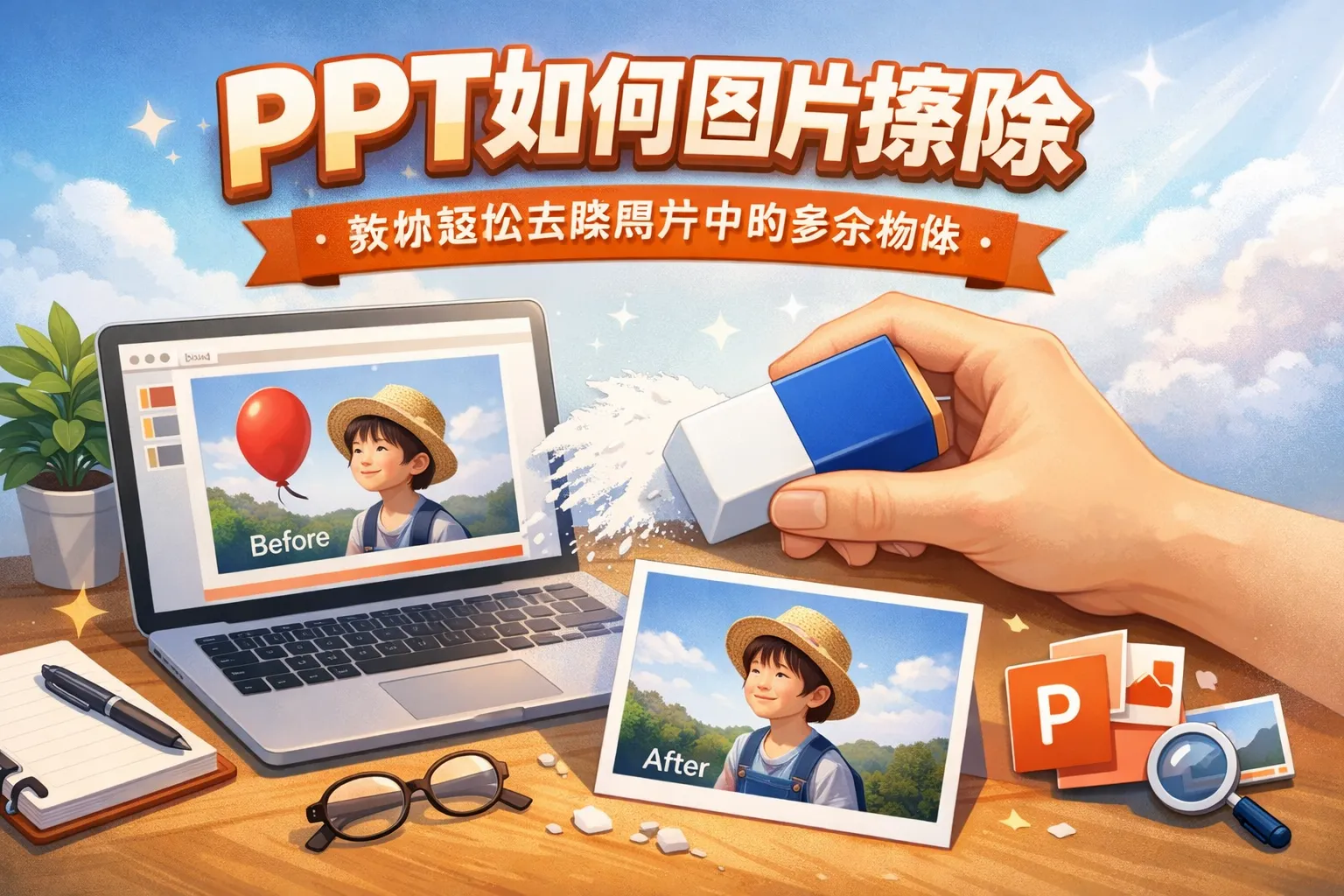 ppt如何图片擦除