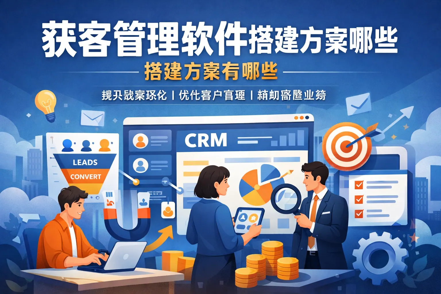 获客管理软件搭建方案有哪些