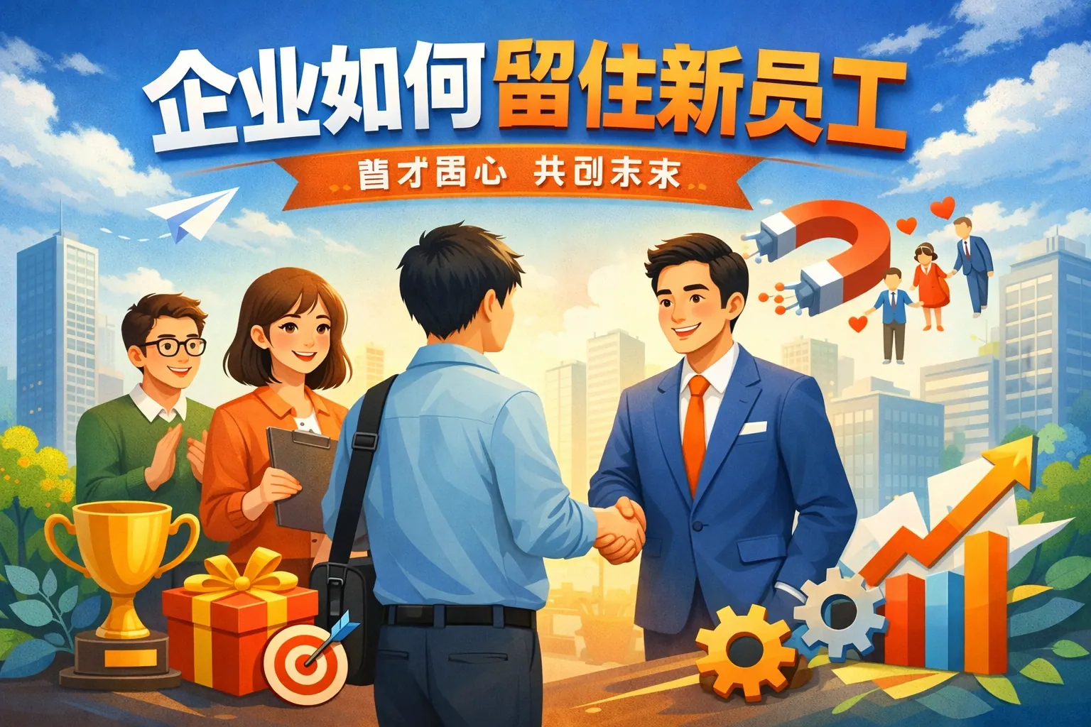 企业如何留住新员工