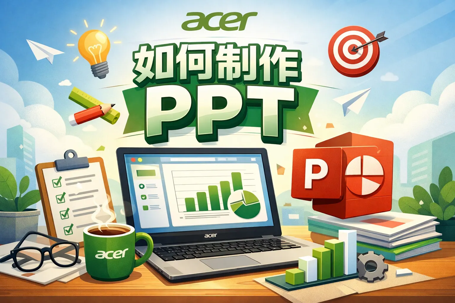 acer如何制作ppt