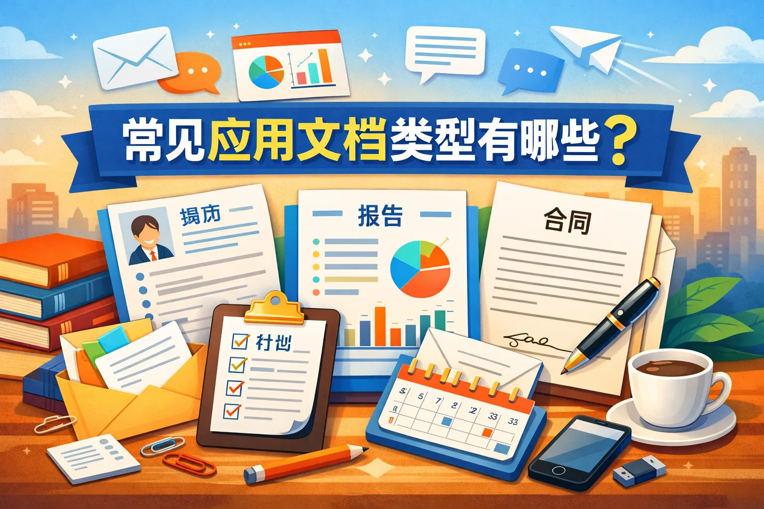 常见应用文档类型有哪些