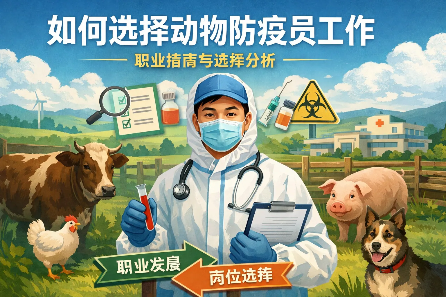 如何选择动物防疫员工作