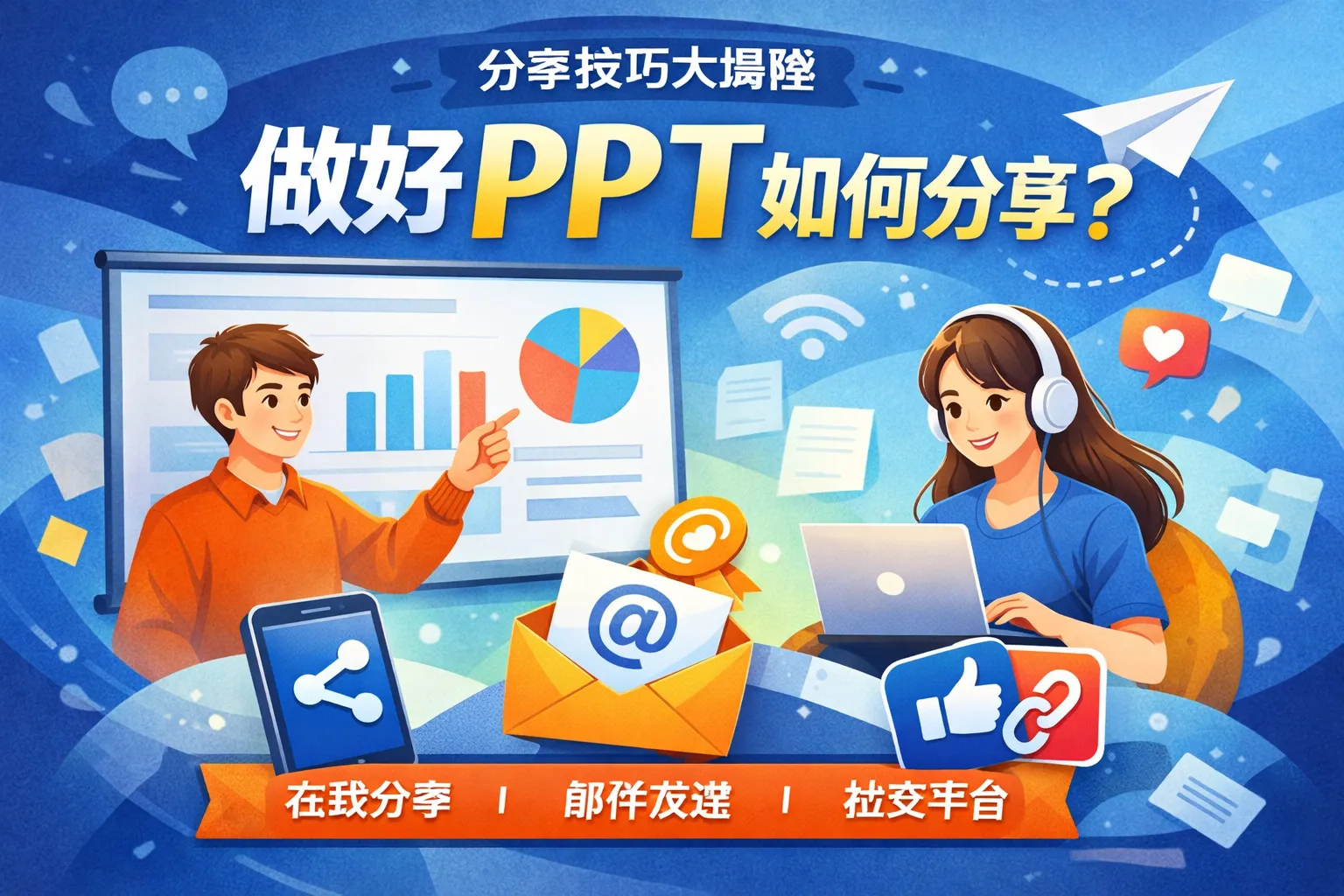 做好ppt如何分享
