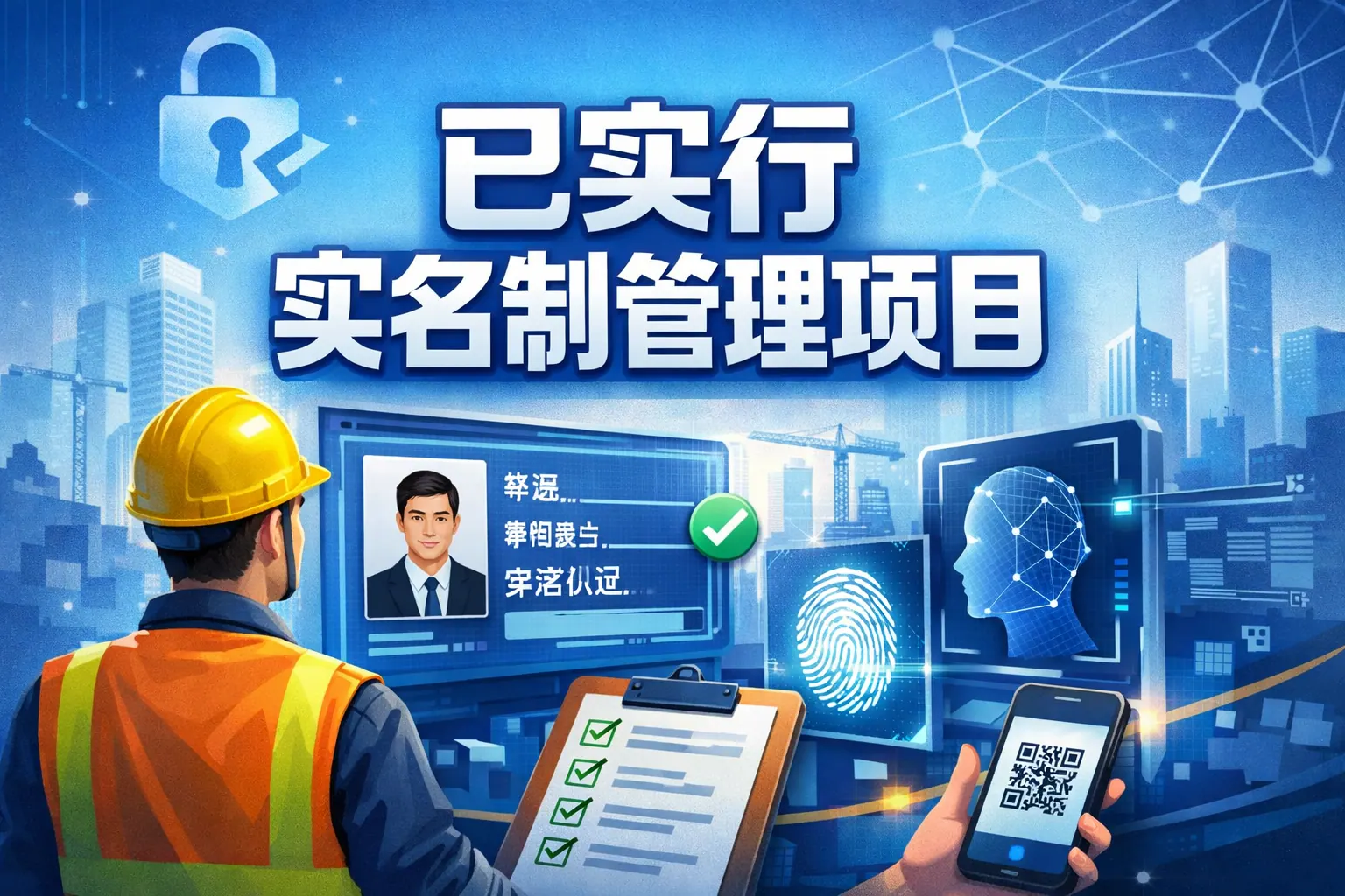 已实行实名制管理项目是