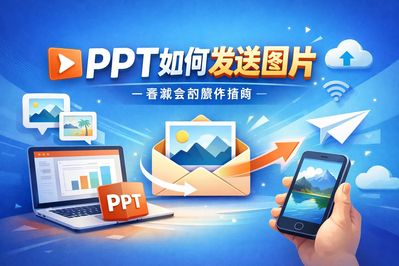 ppt如何发送图片