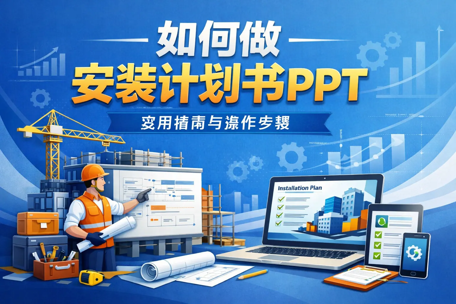 如何做安装计划书ppt