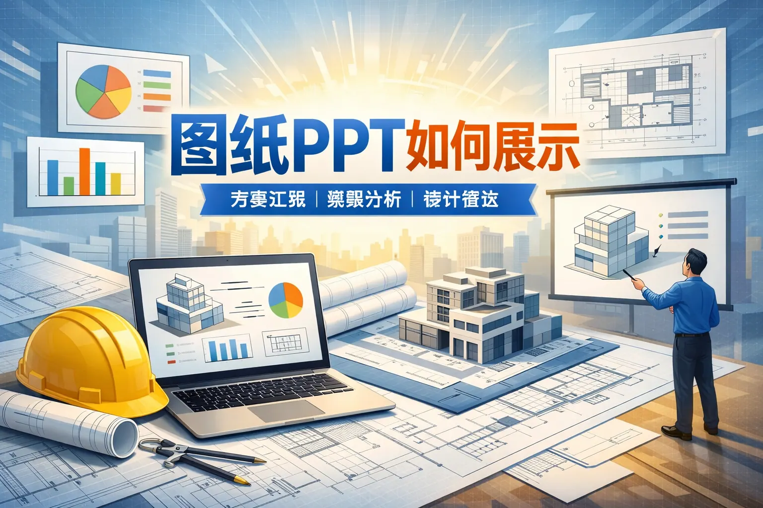 图纸ppt如何展示