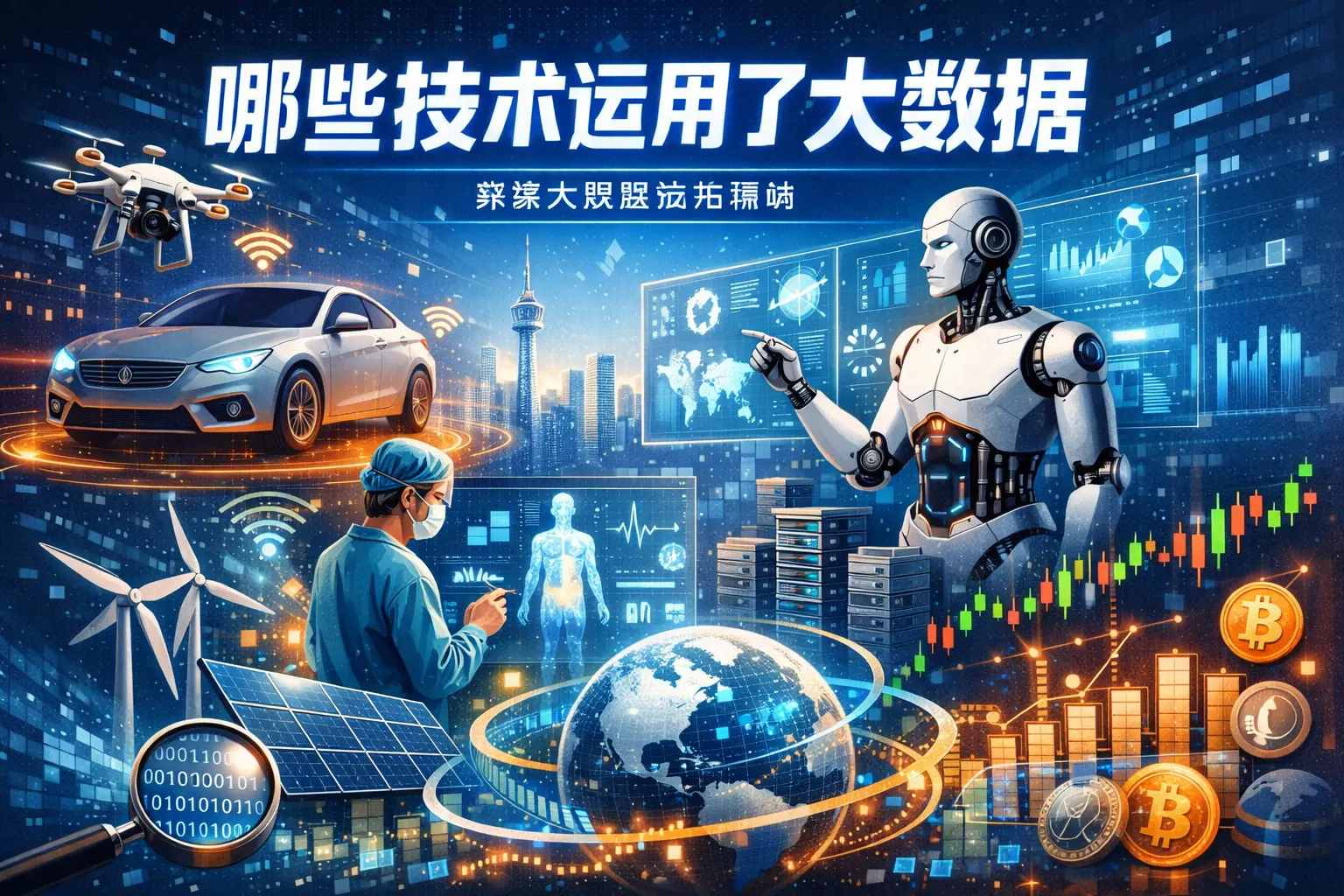 哪些技术运用了大数据