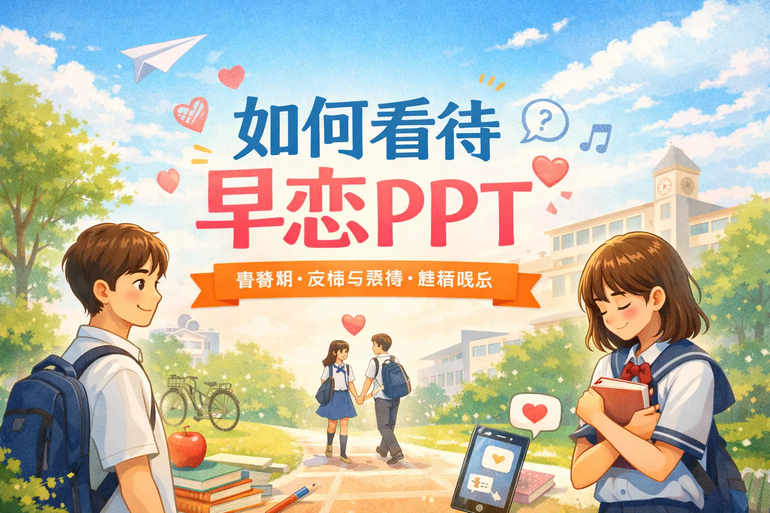 如何看待早恋ppt