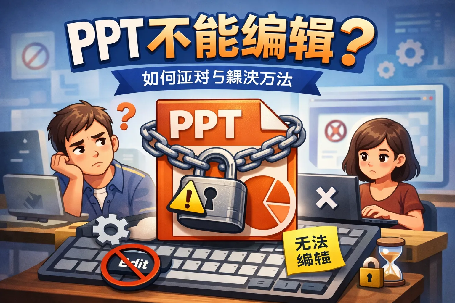 如何 ppt 不能编辑