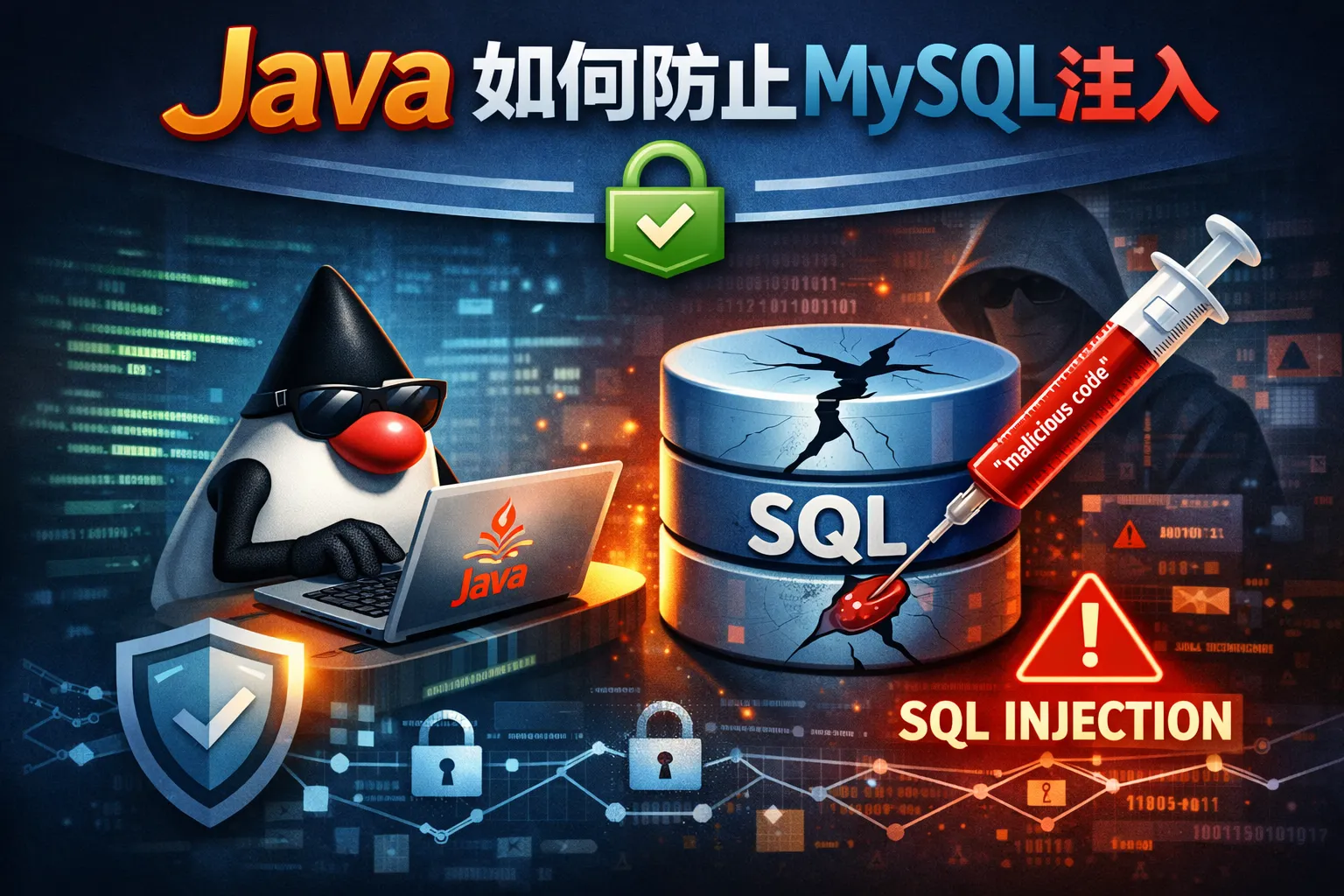 java如何防止mysql注入