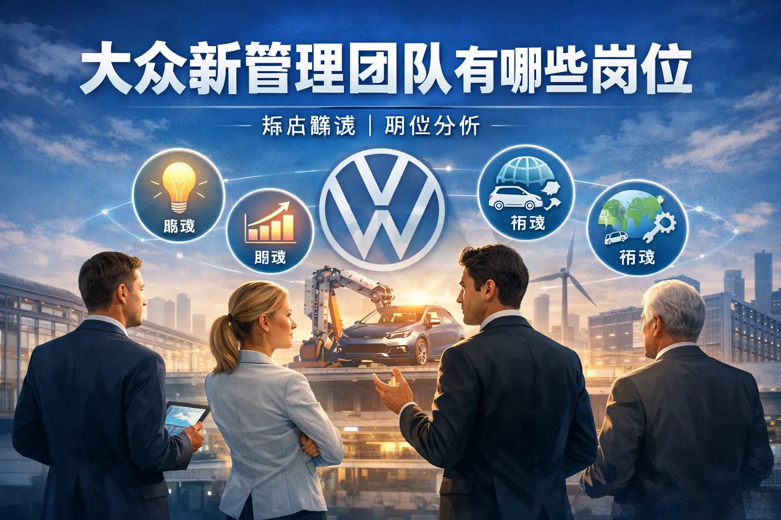 大众新管理团队有哪些岗位