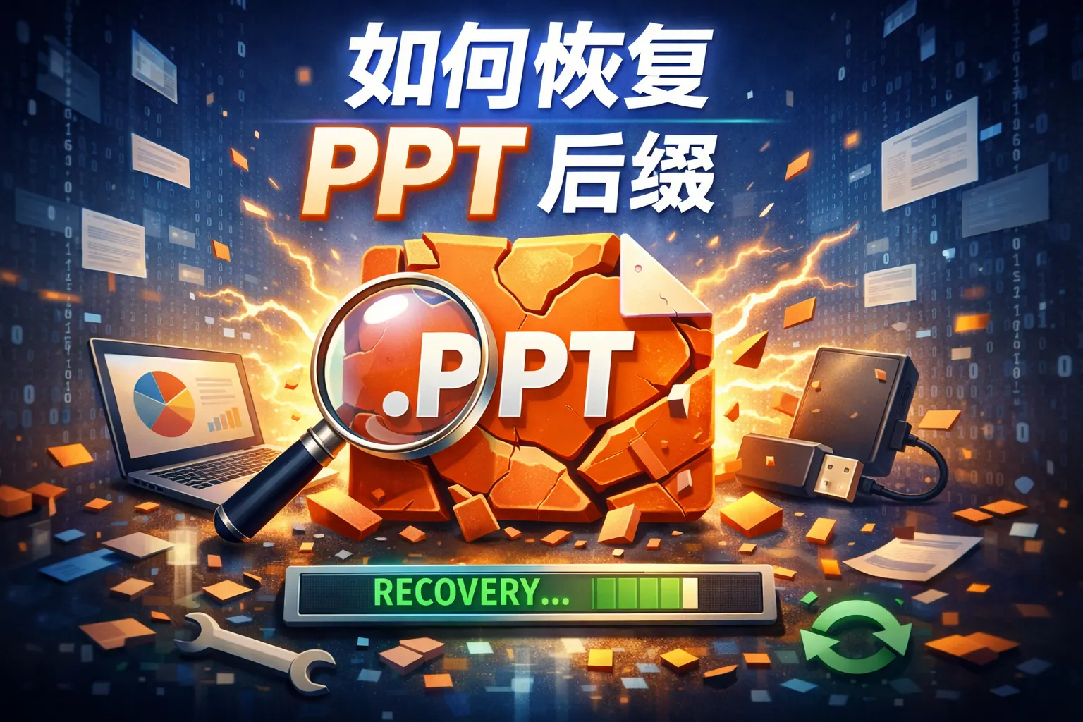 如何恢复ppt后缀