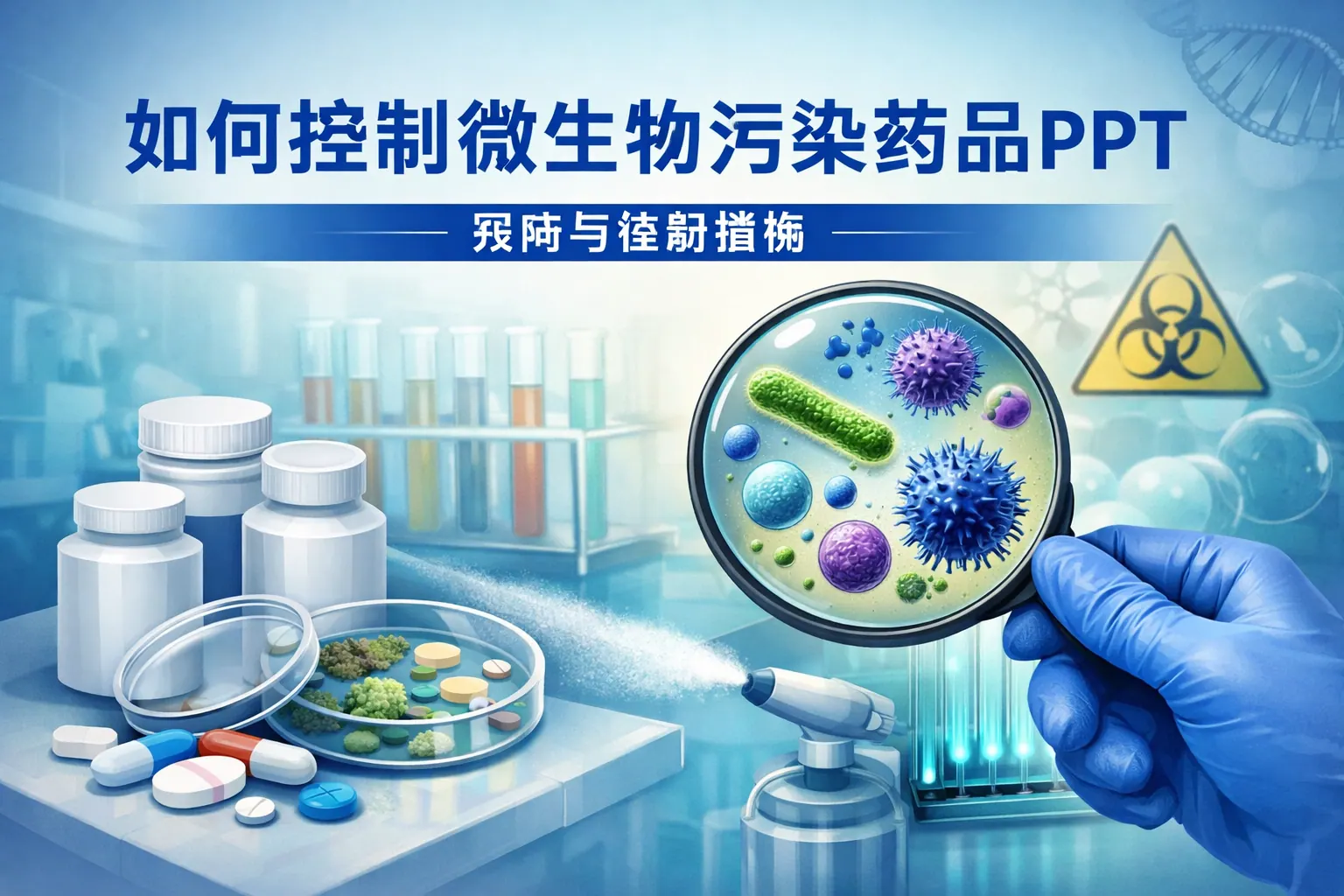 如何控制微生物污染药品ppt