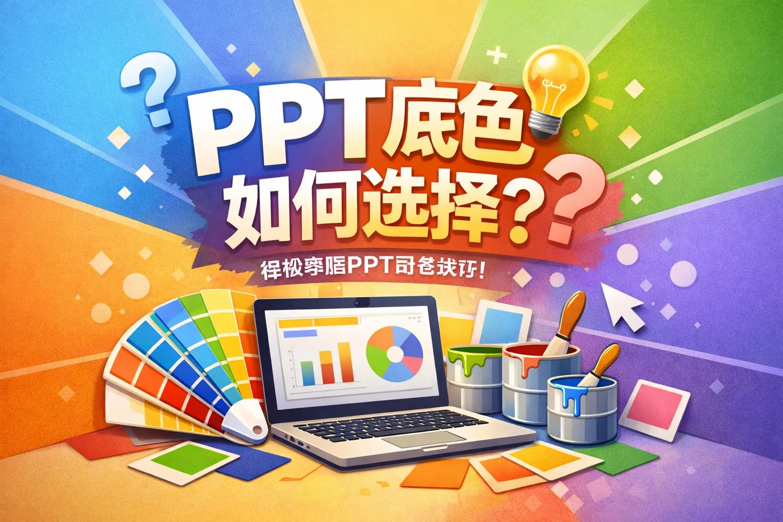 ppt底色如何选择