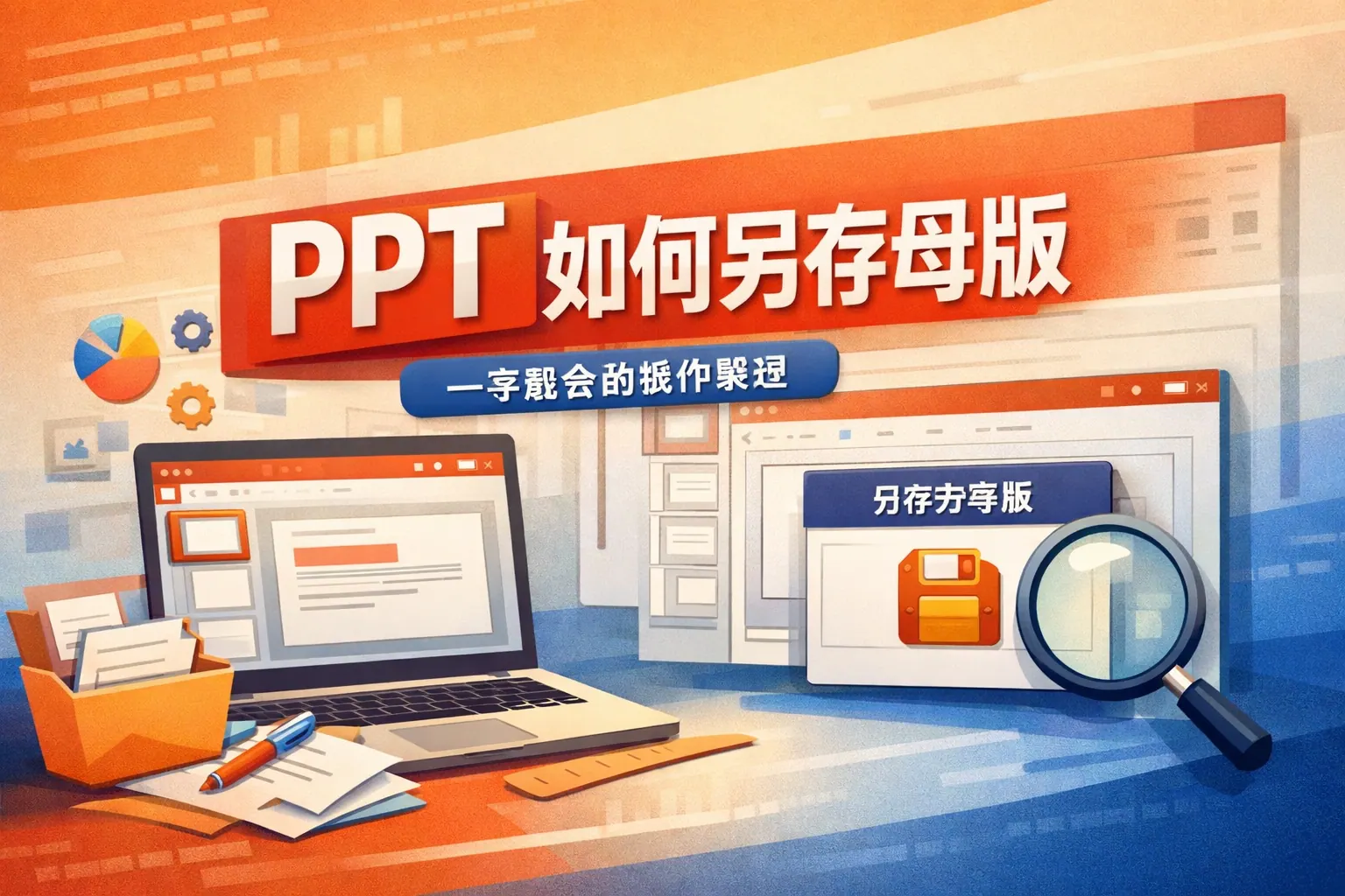 ppt如何另存母版