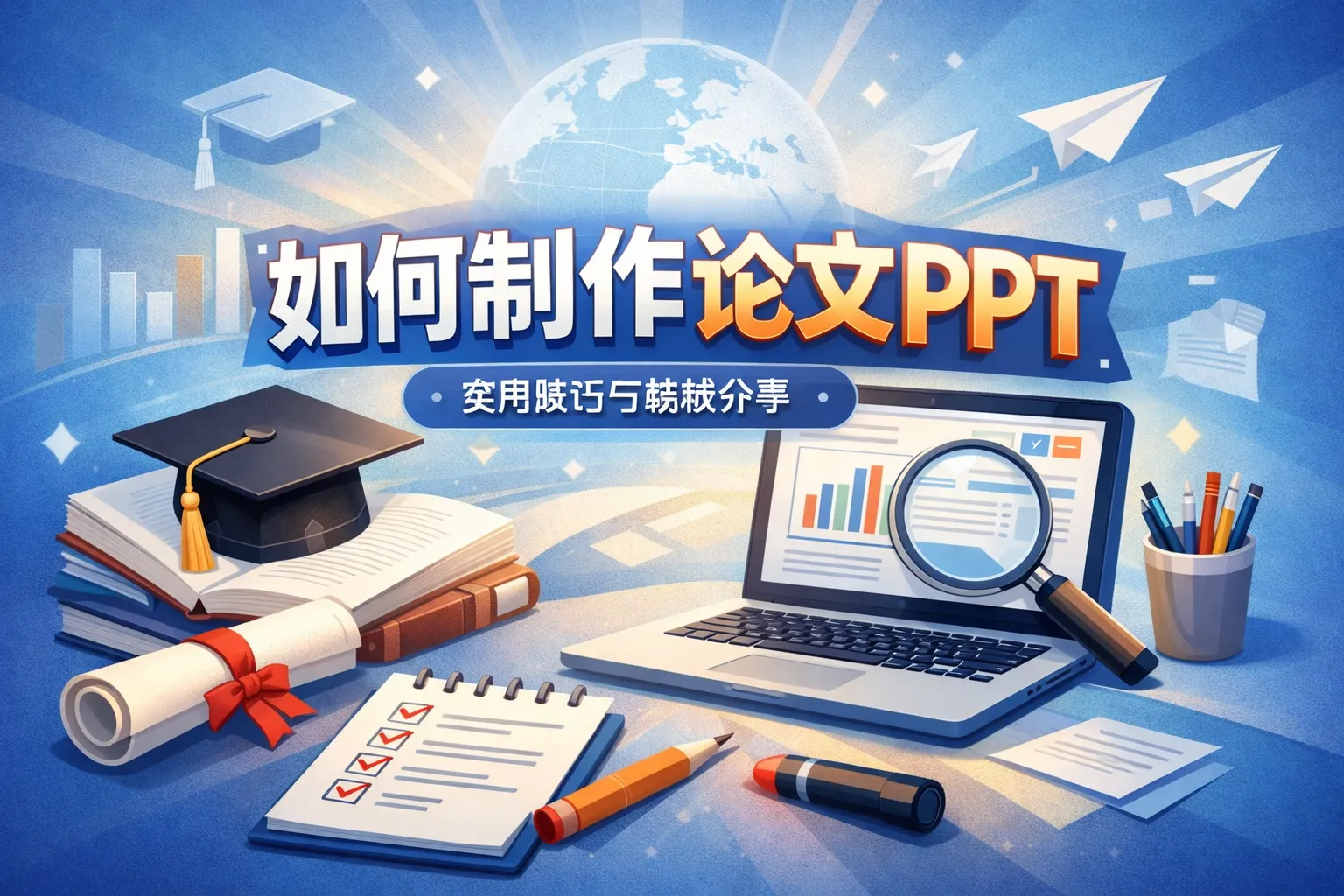 如何制作论文ppt