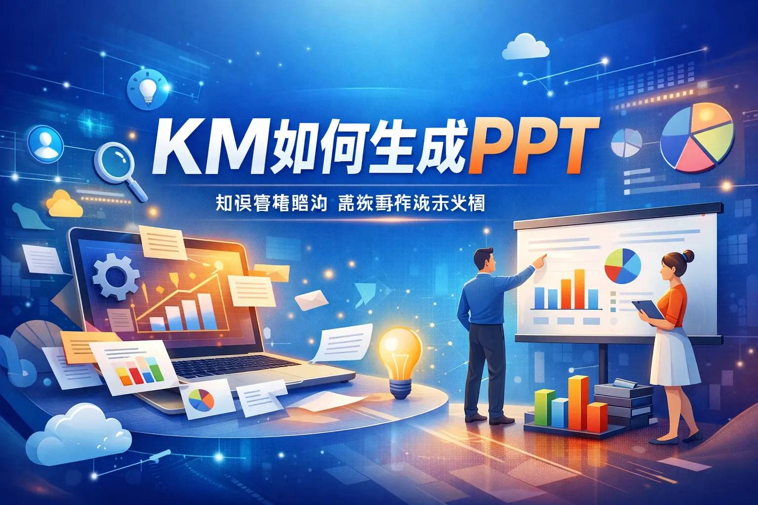 km如何生成ppt