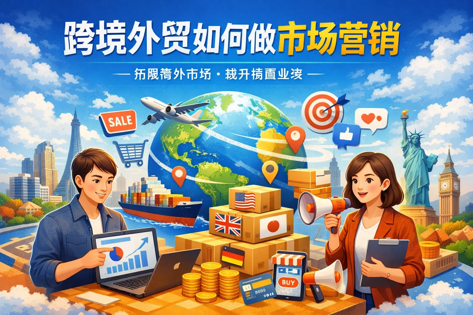 跨境外贸如何做市场营销