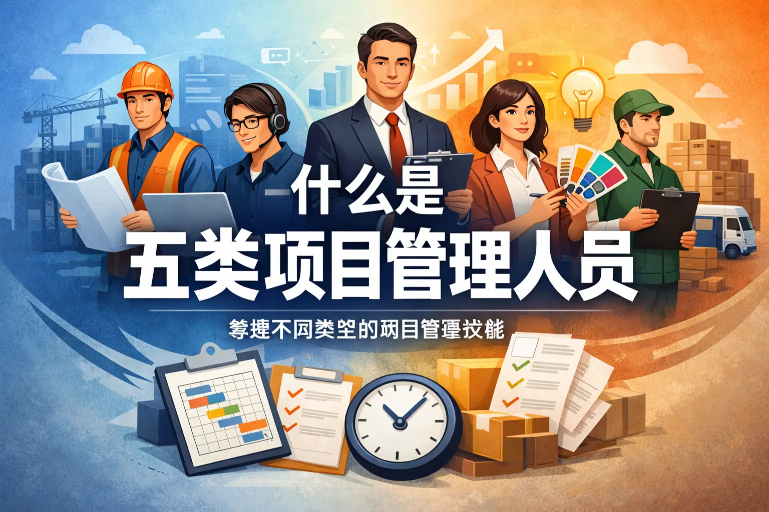 什么是五类项目管理人员