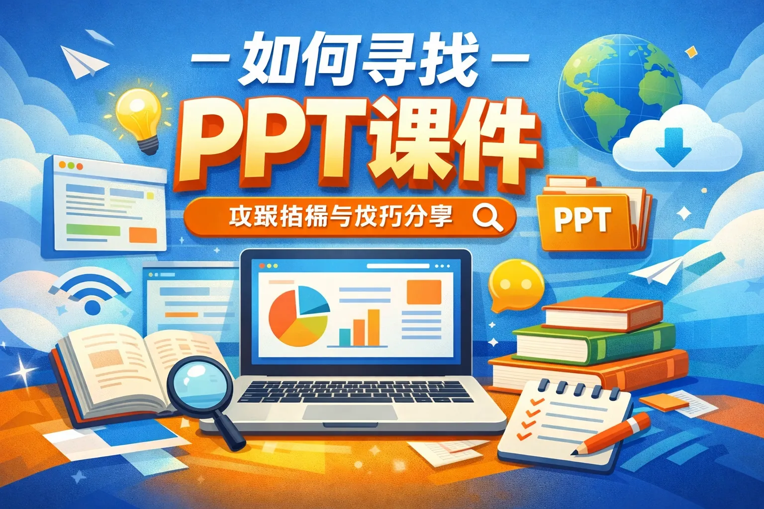 如何寻找ppt课件