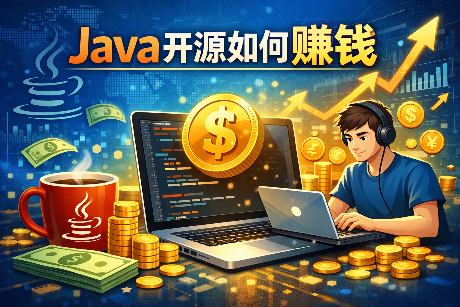 Java开源如何赚钱