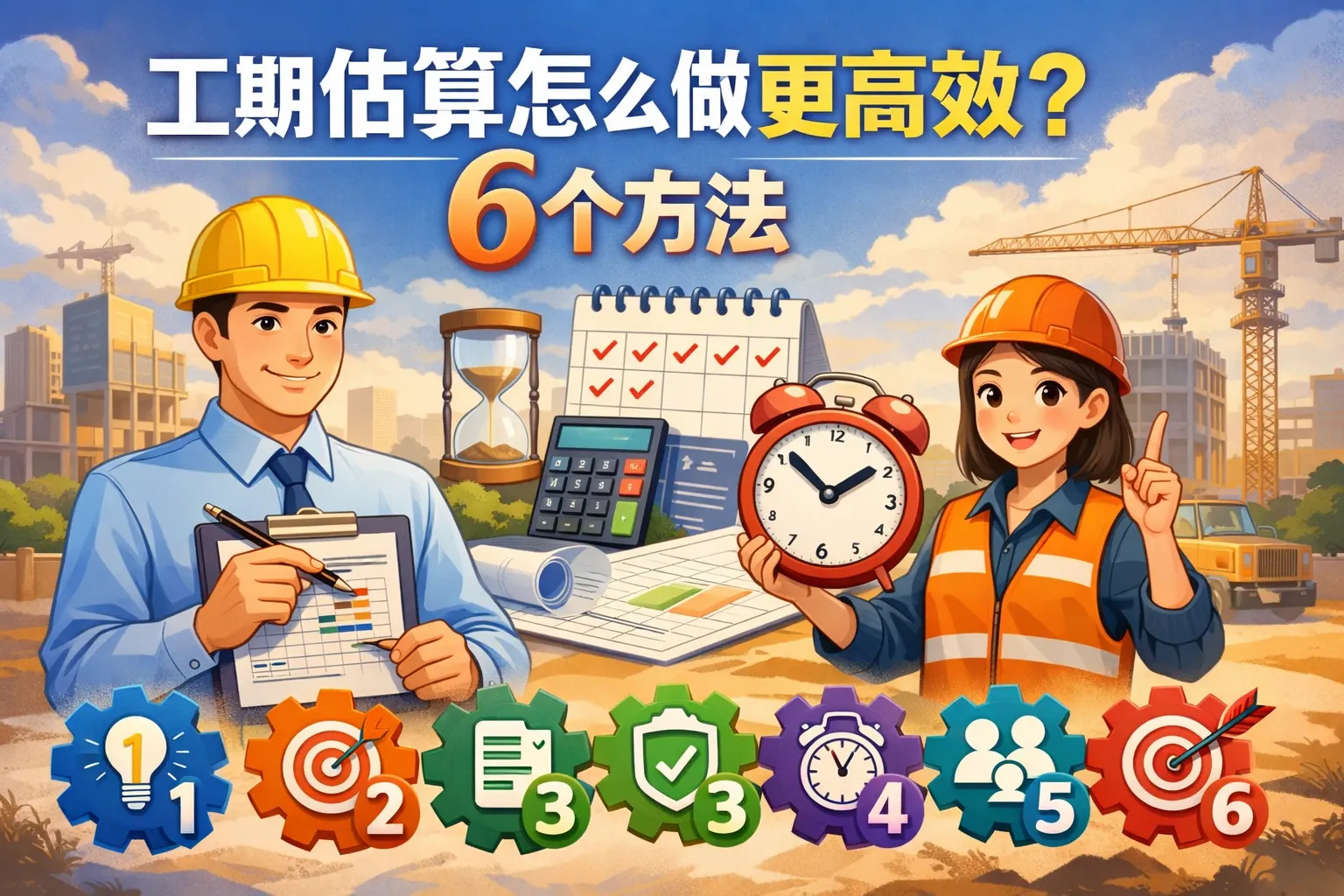 工期估算怎么做更高效?6个方法