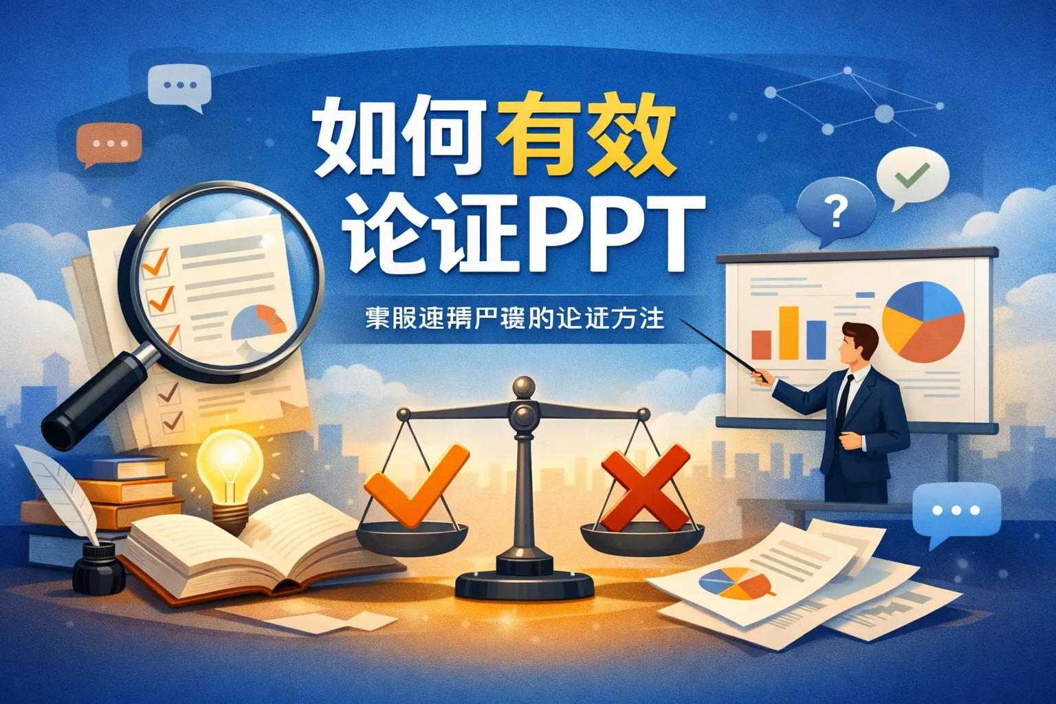 如何有效论证ppt